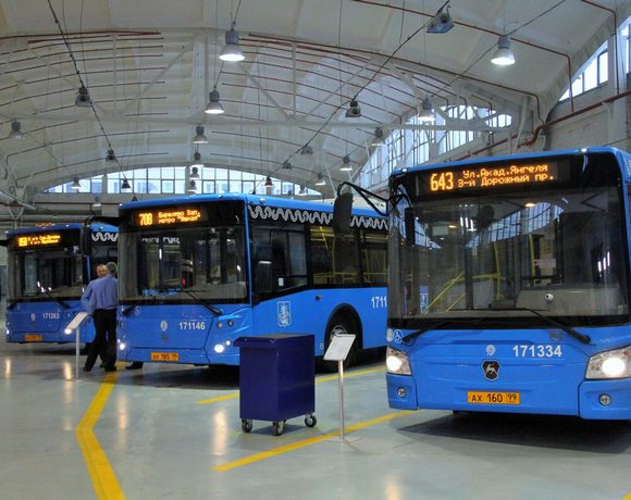 Реконструкция автобусного парка г. Москва